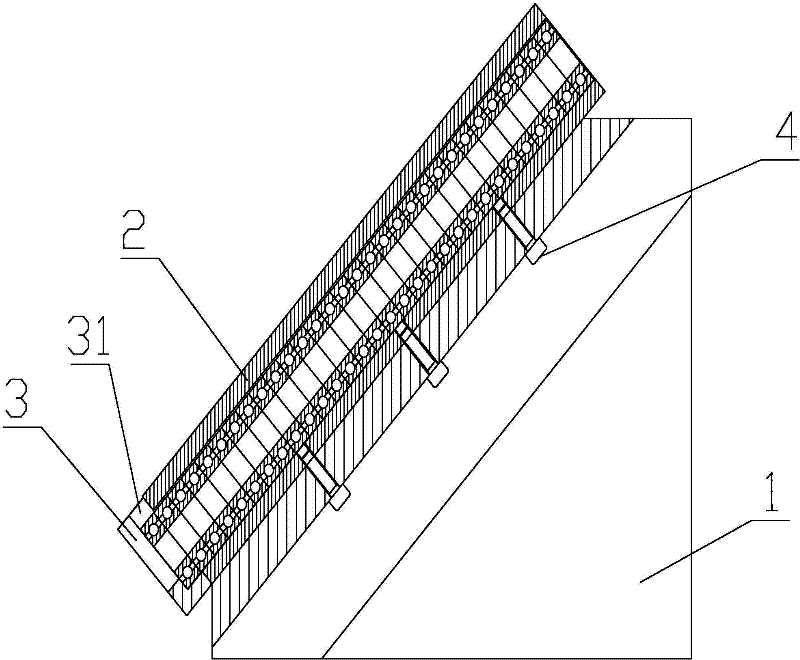 Bearing placing frame