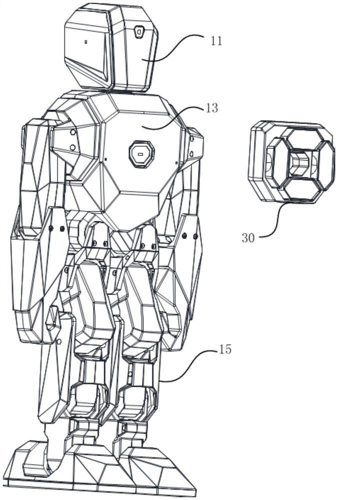 Sensor module and humanoid robot