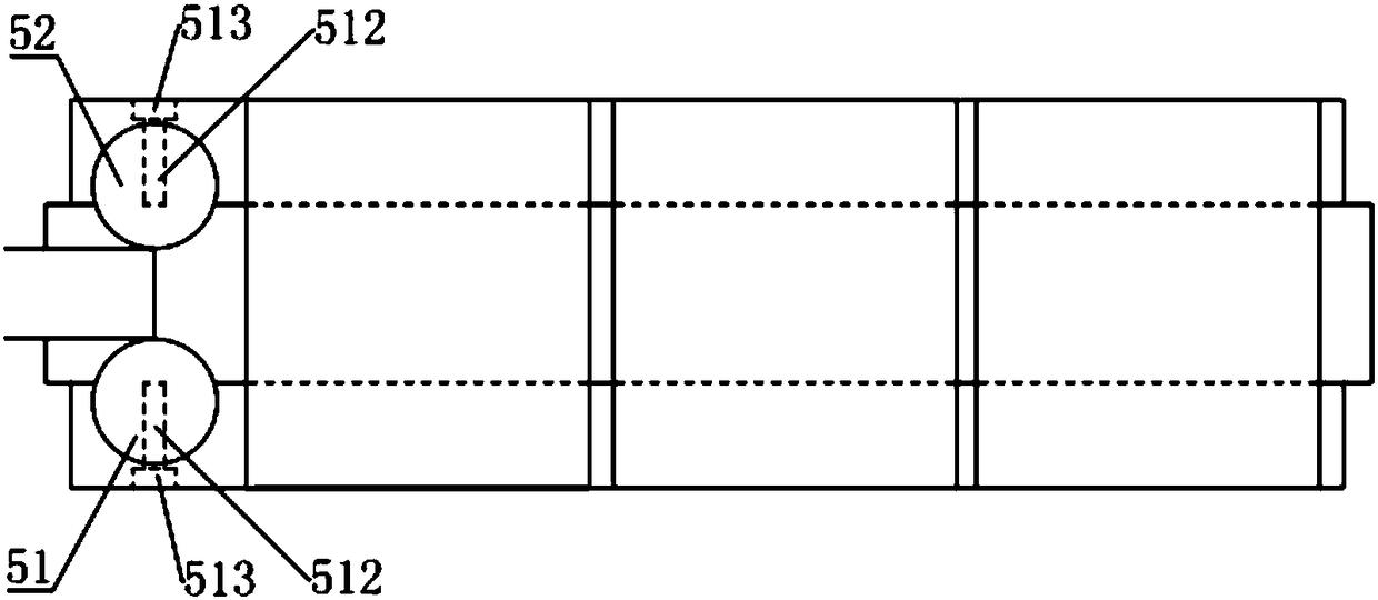 Bearing collar production line with medium-frequency induction heating furnace and working method of bearing collar production line