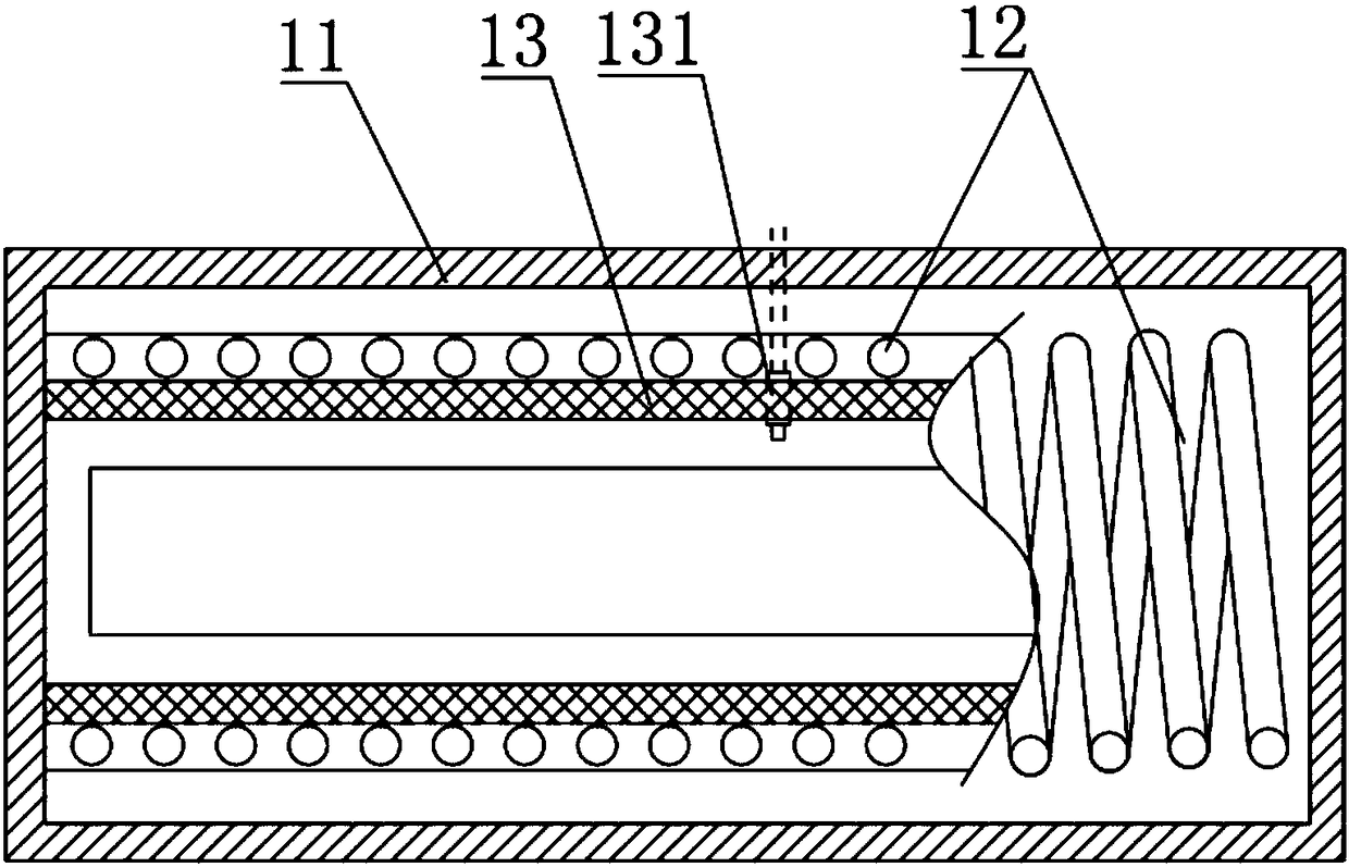 Bearing collar production line with medium-frequency induction heating furnace and working method of bearing collar production line