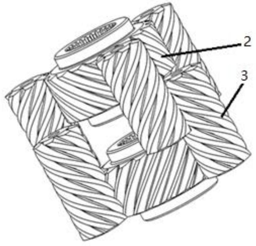 Large-helix-angle gear type limited slip differential