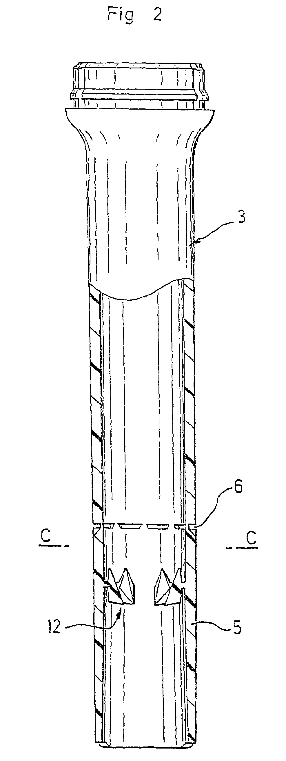 Device for protecting a syringe needle