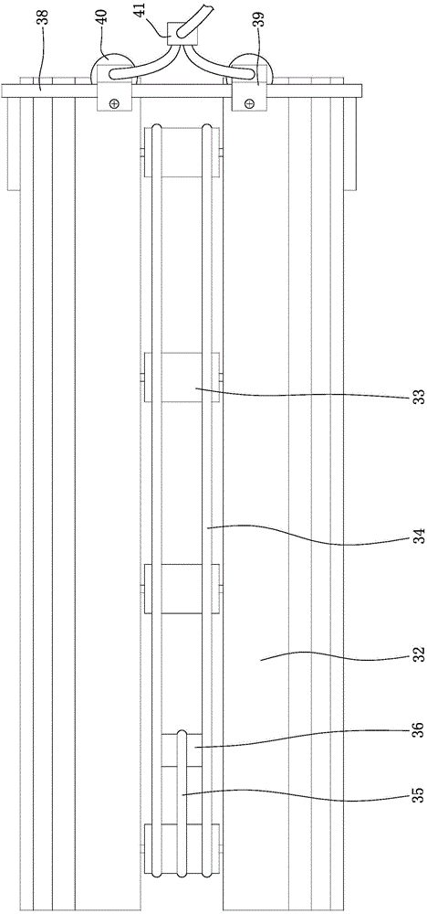 Bag feeding and sucking system for full-automatic bag feeding glucose packing machine