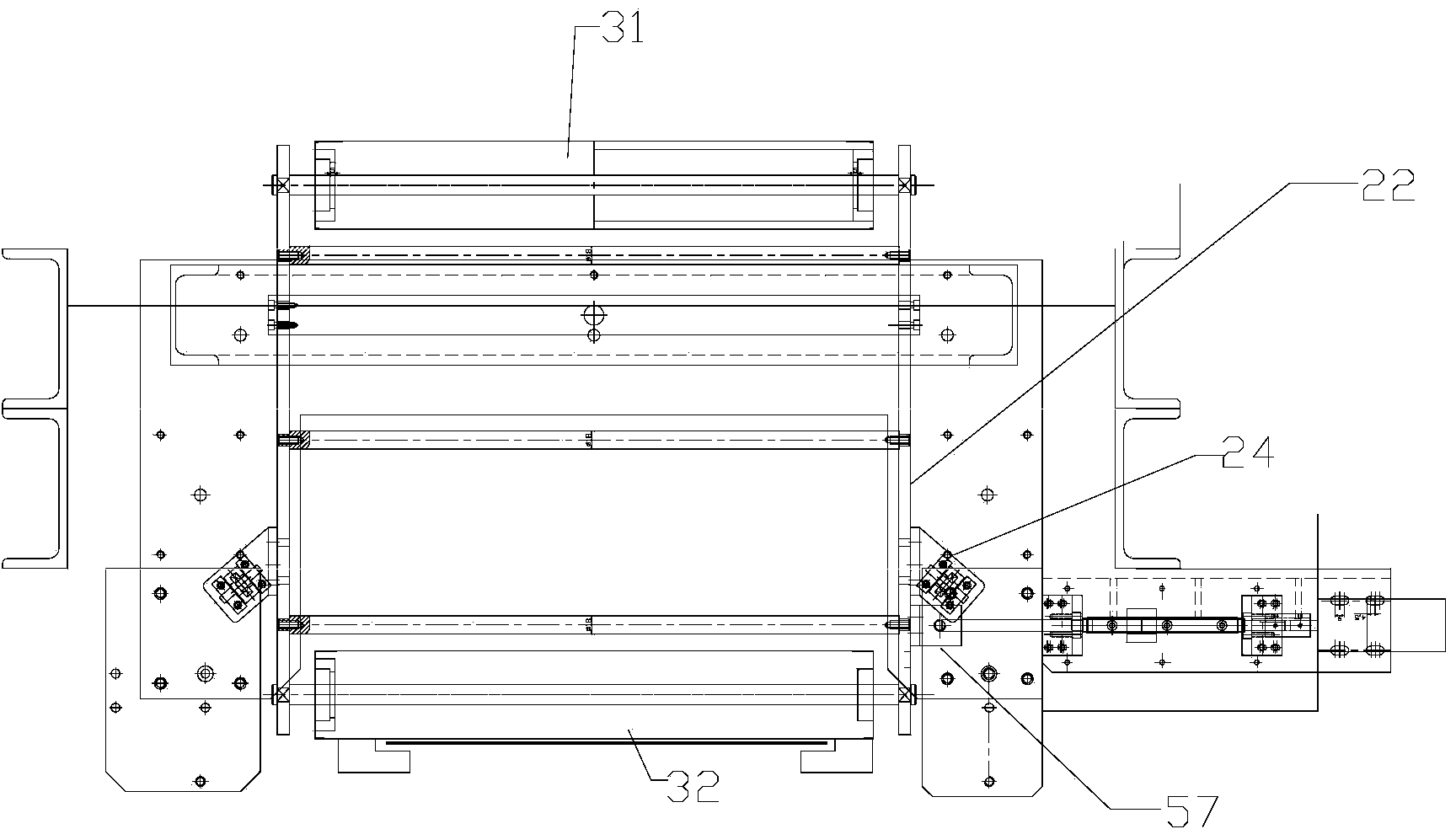 Automatic deviation-adjusting device