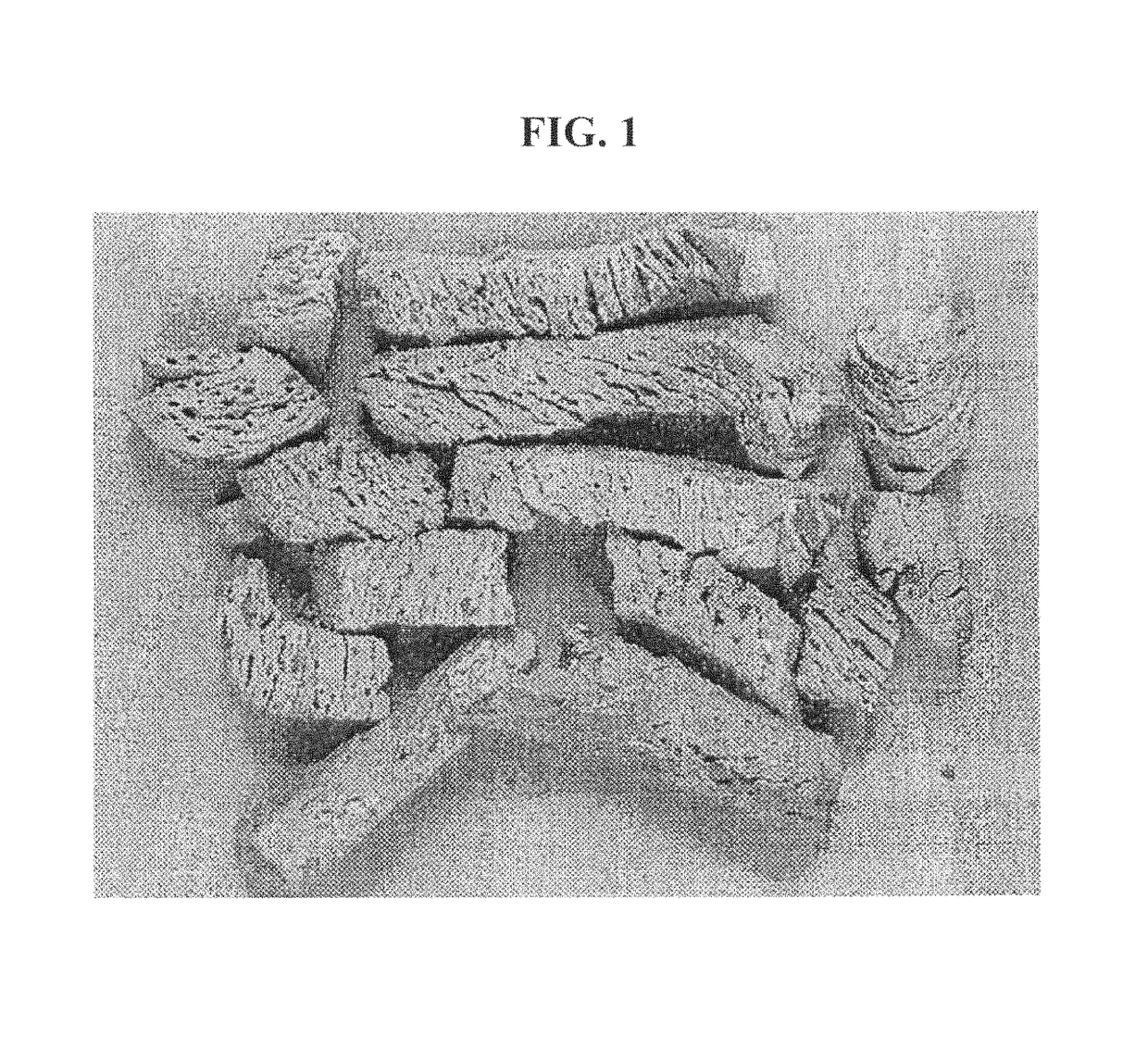 Flaked fish analogs and methods for making such analogs