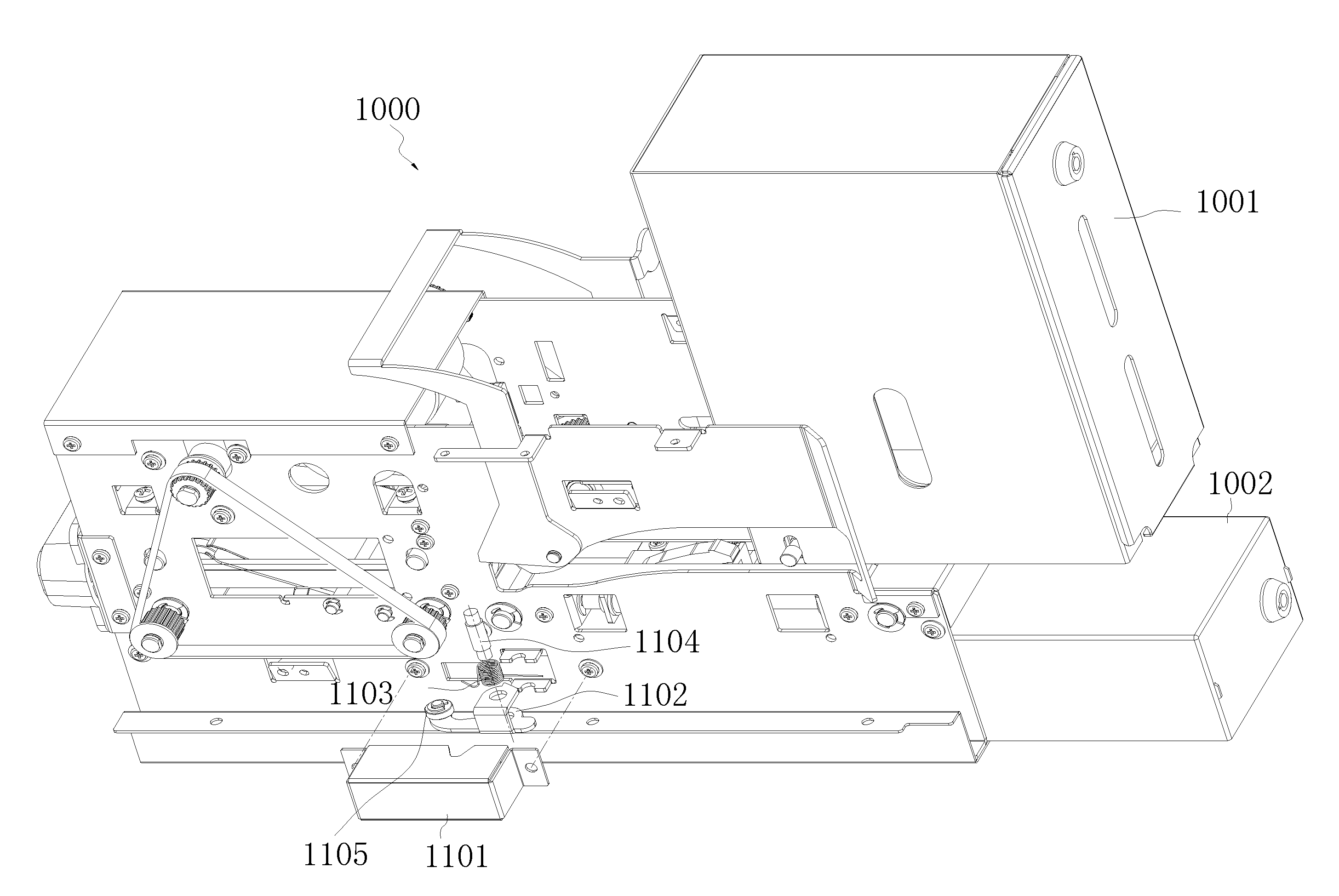 Apparatus for receiving and dispensing cards automatically