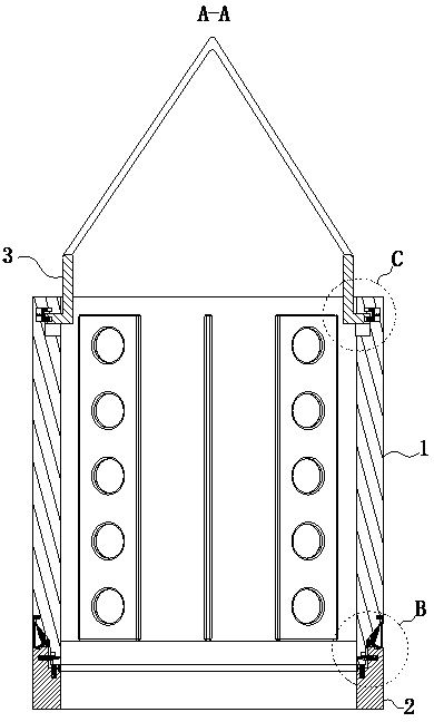 An electrode cylinder for a ferroalloy high-power DC electric furnace