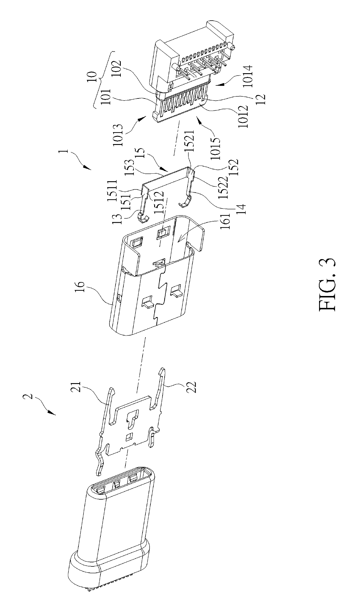 Electrical receptacle connector with an enhanced structural strength of a tongue