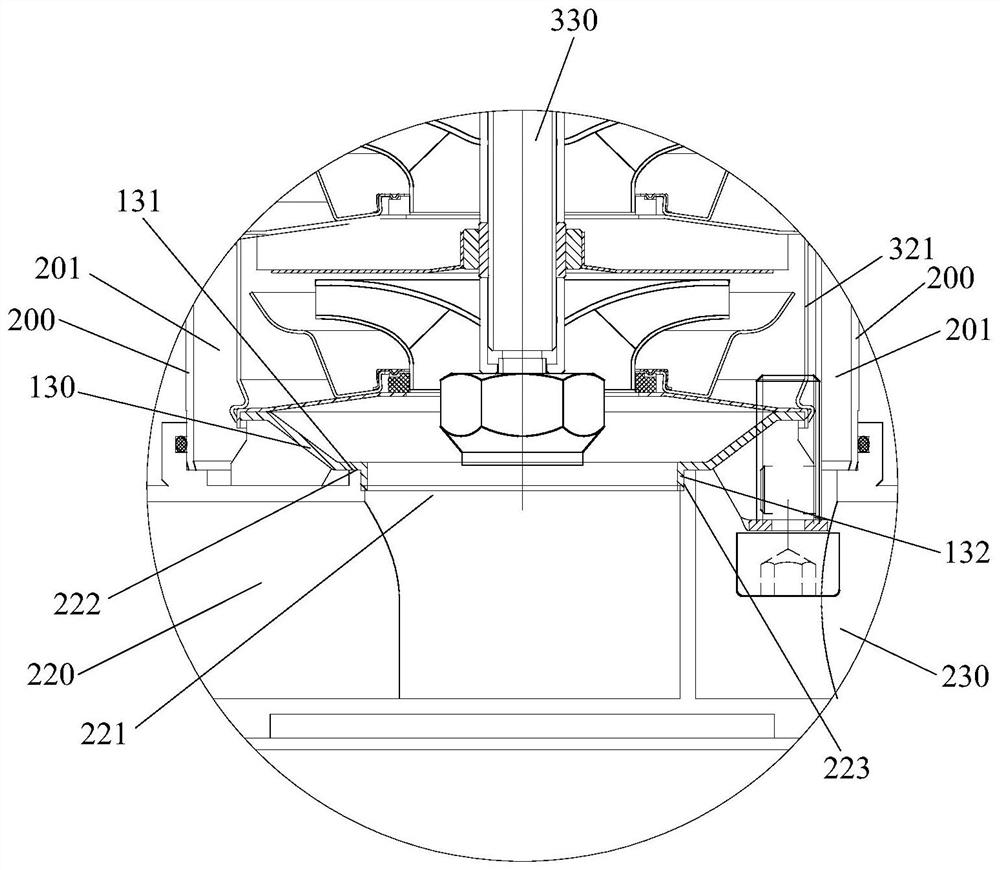 Vertical centrifugal pump and water supply system with same