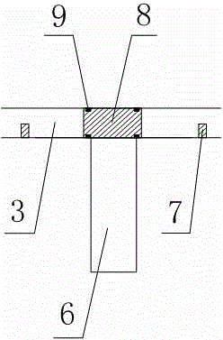 Hydraulic self-sealed milk storage tank structure