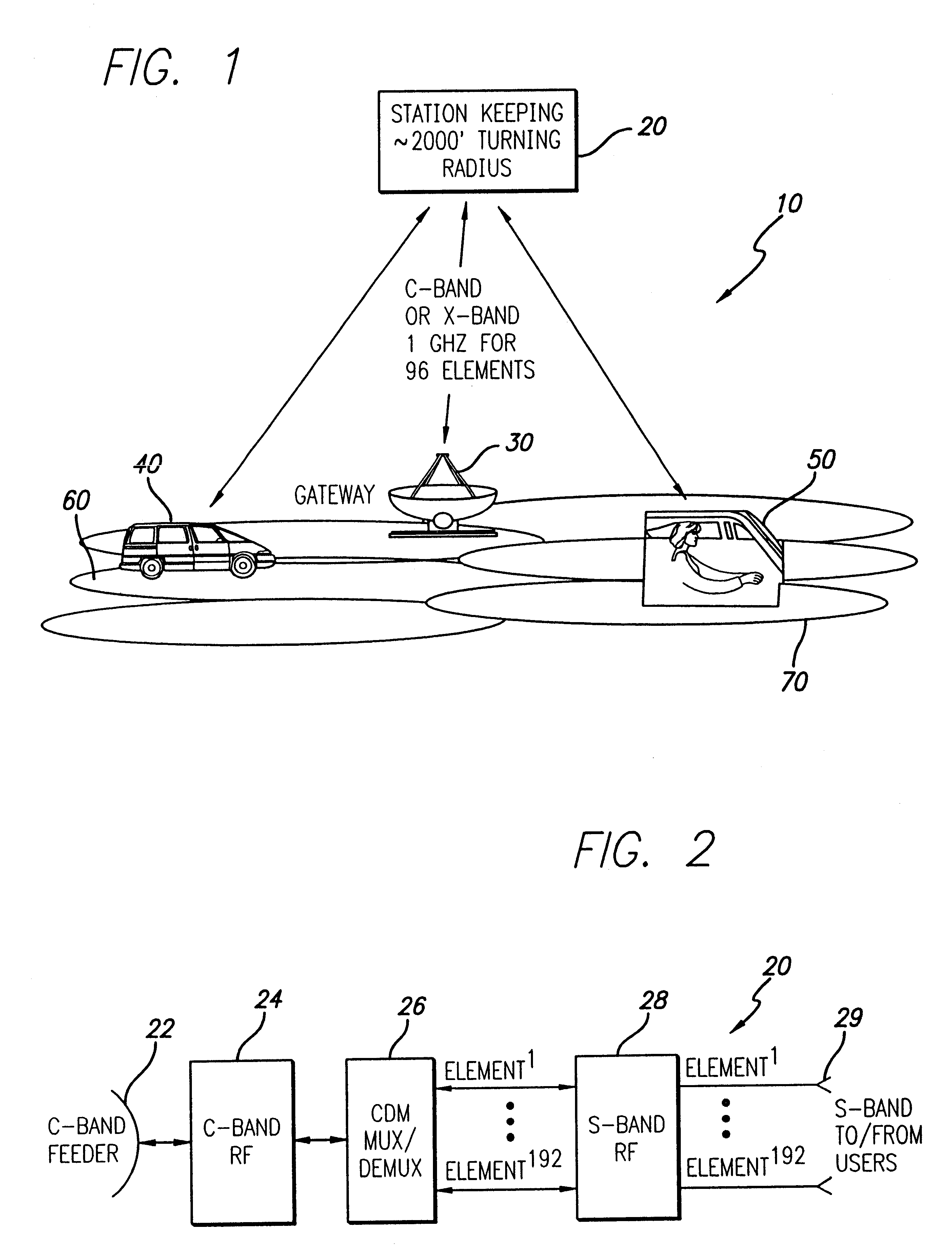 Micro cell architecture for mobile user tracking communication system