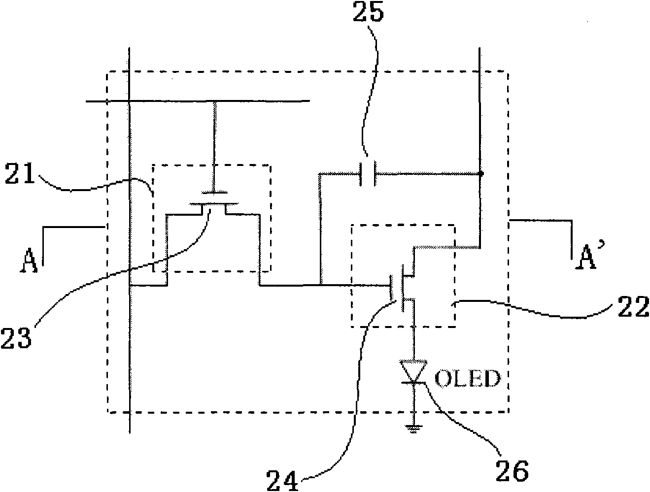 Active matrix/organic light emitting display and manufacturing method thereof