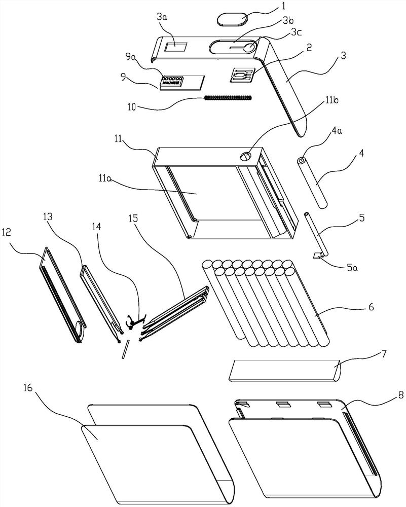 Intelligent cigarette control box and intelligent cigarette control method