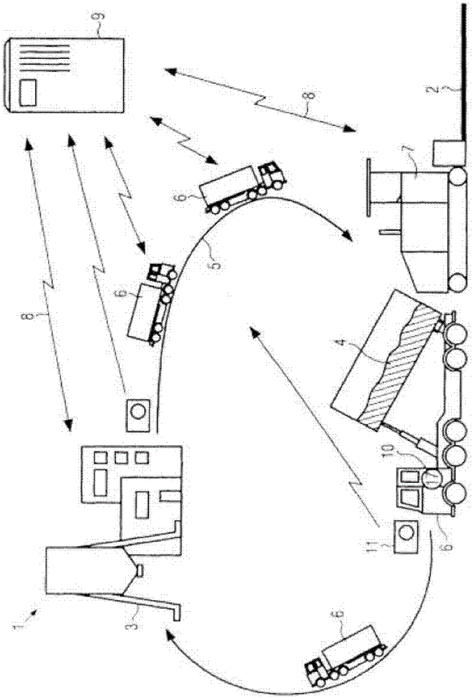 Method and system for applying a road surface