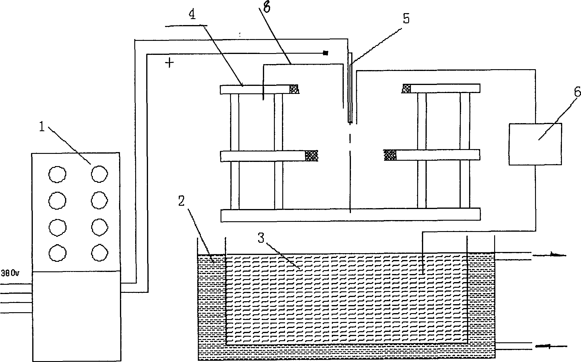 Plasma body electrolytic deposition method of aluminium alloy cglinder body inner wall ceramic coating and its device