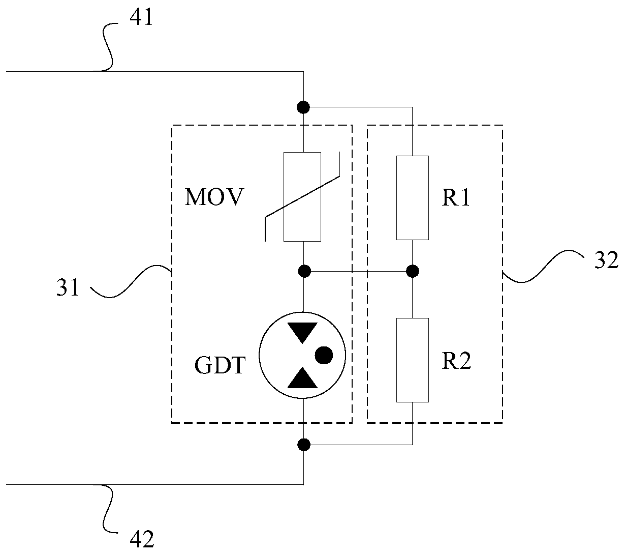 Power supply protection circuit, power supply and electronic equipment