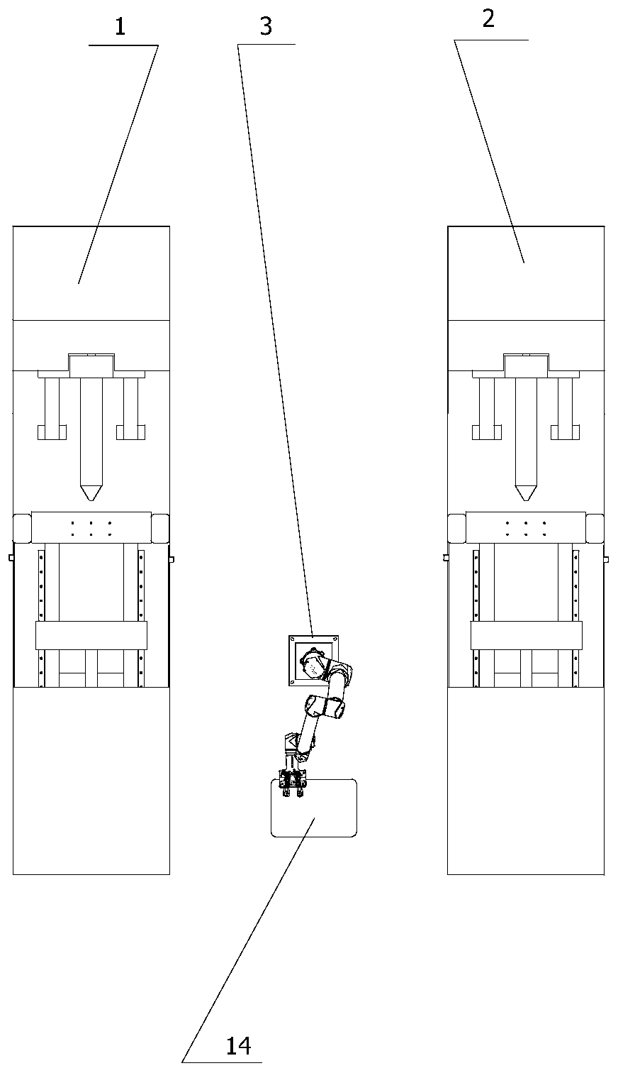 Robot automatic encapsulization system