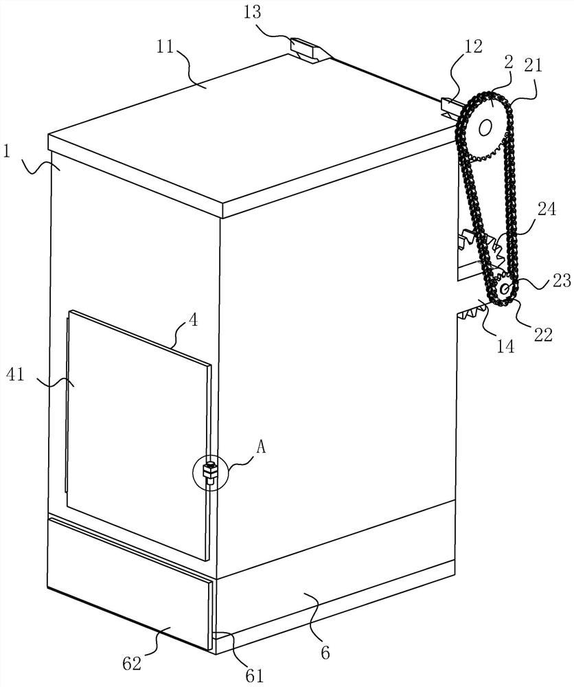 self-compressing trash can