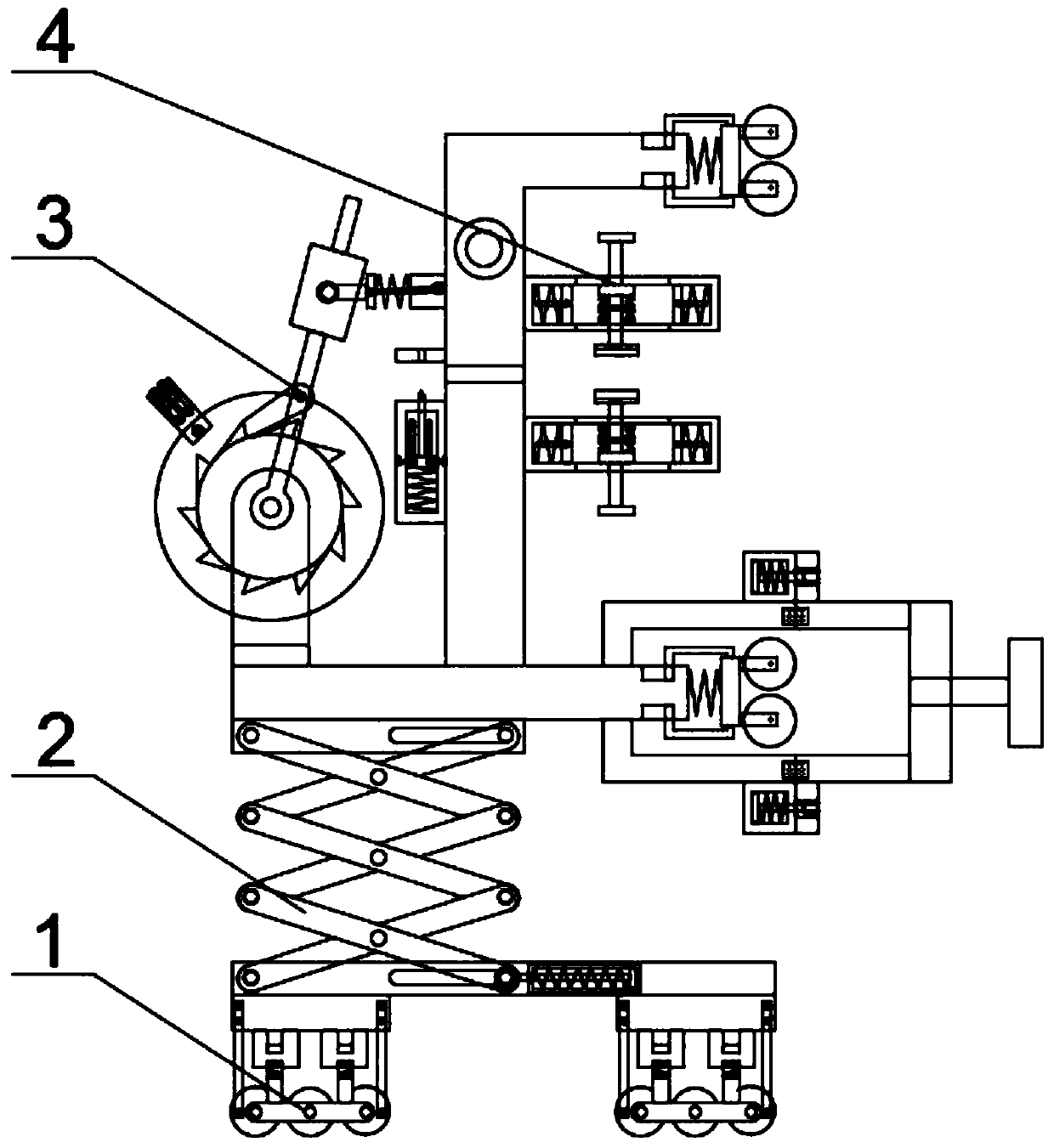Power system stringing auxiliary device