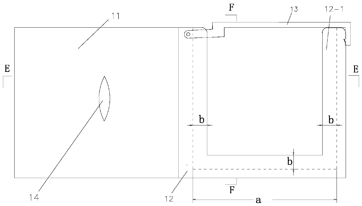 Positioning and guiding device for on-site cutting detection of adhesive force of metal structure coating