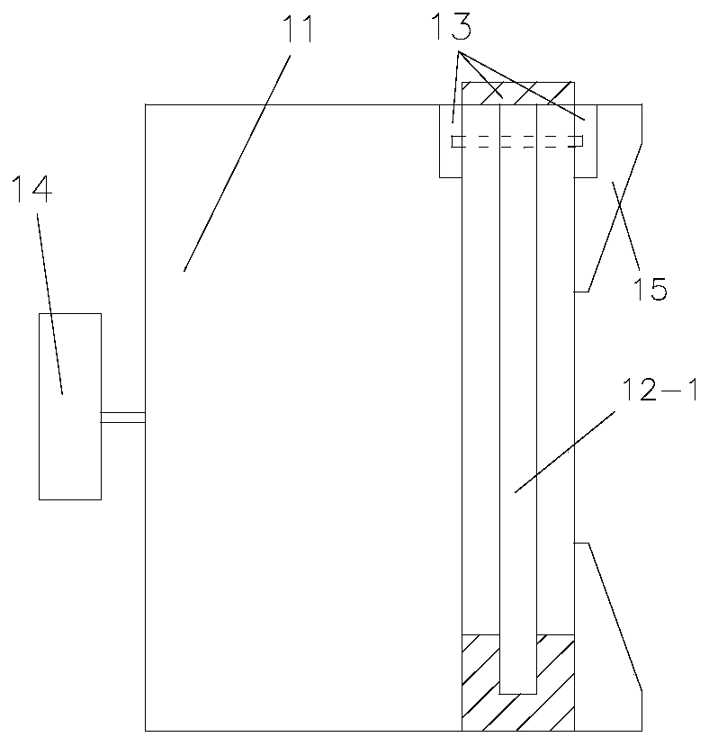 Positioning and guiding device for on-site cutting detection of adhesive force of metal structure coating