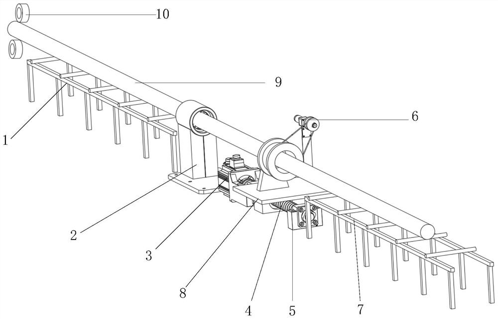 Automatic circular pipe tracking and cutting system and method