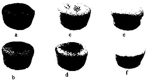 Rapid processing method of chiffon cakes