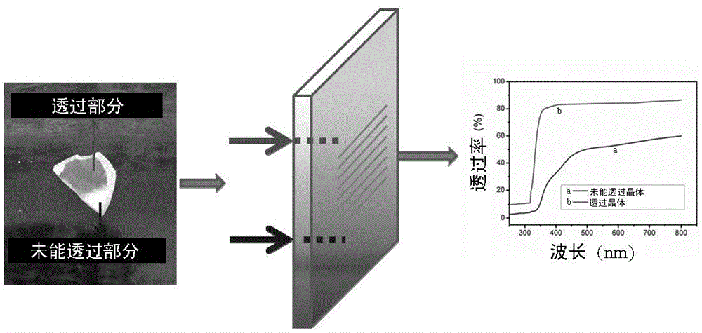 Method for measuring content and distribution of elements in lead fluoride crystals