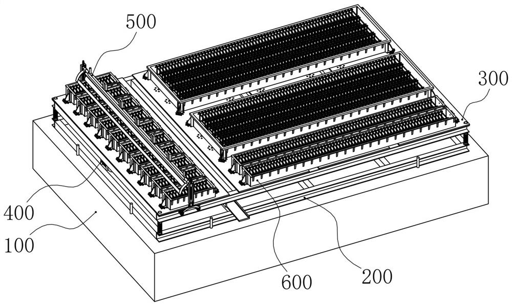 Small component concrete vibrating device