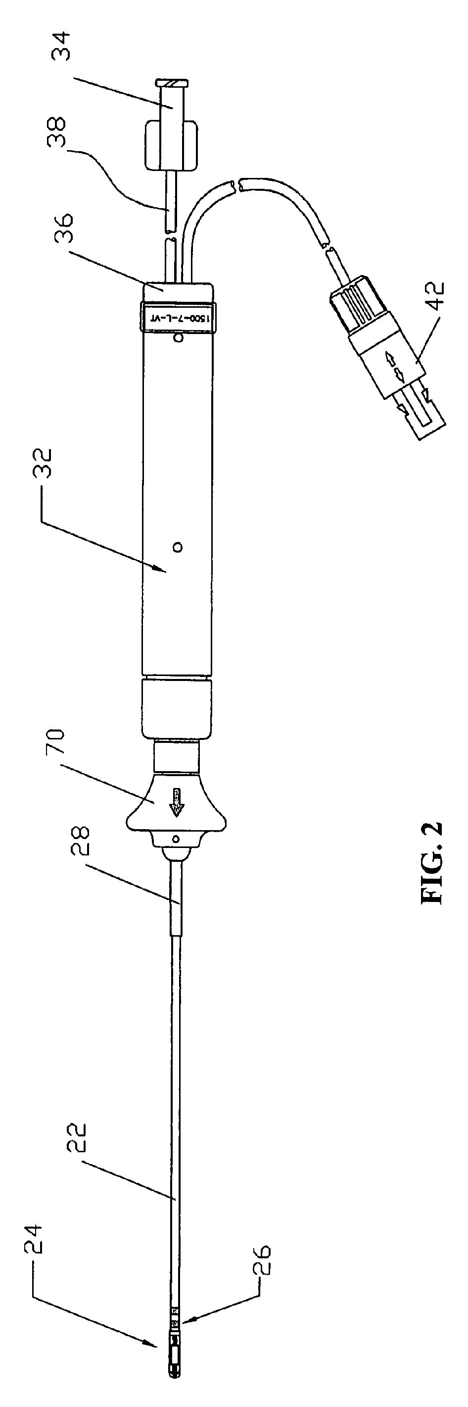 Ultrasound ablation apparatus with discrete staggered ablation zones