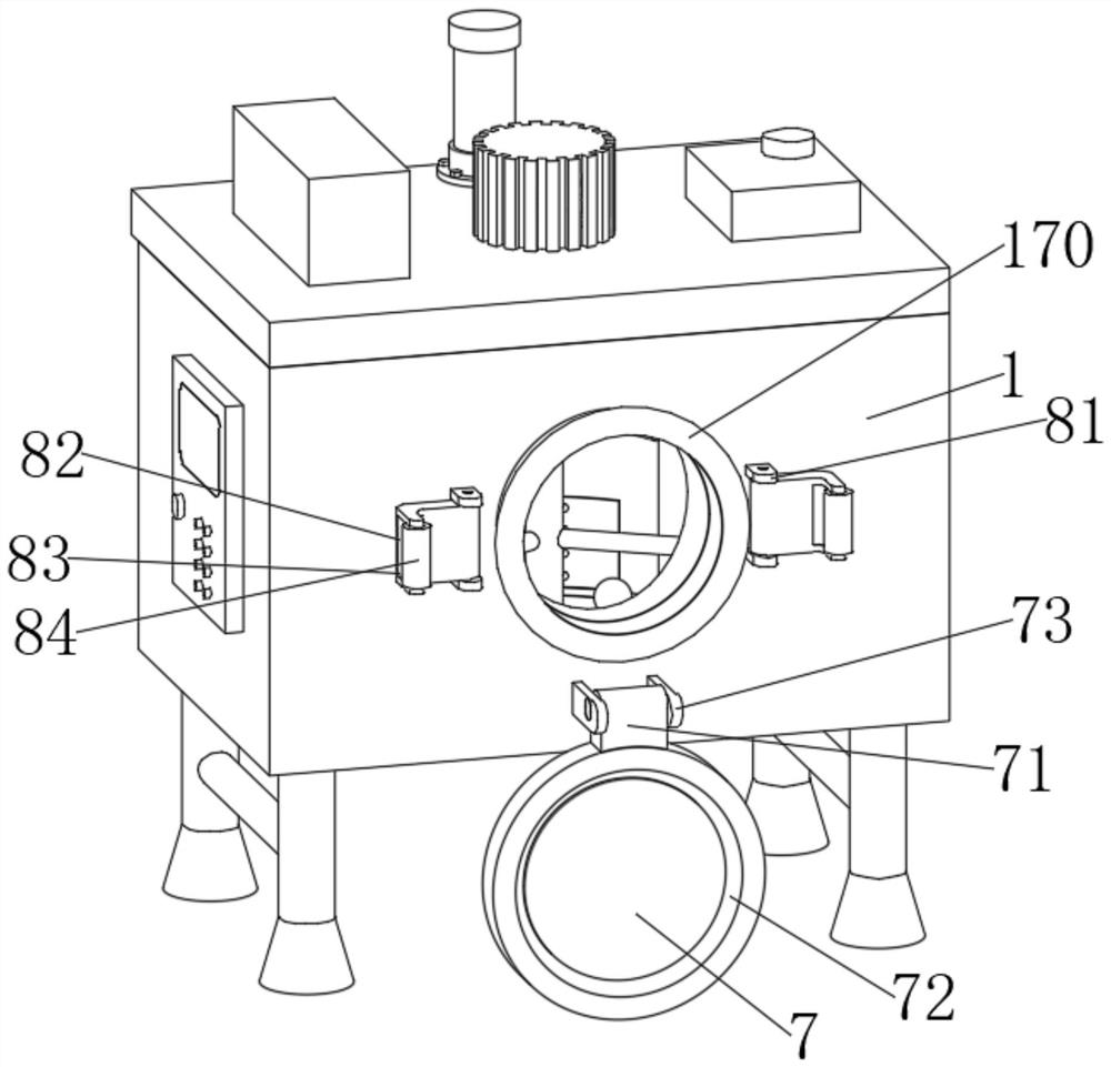 Recycling and disinfecting device for recycling waste textiles and using method