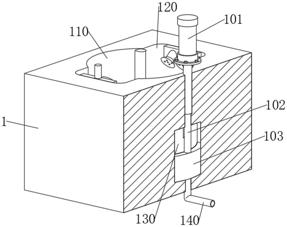 Recycling and disinfecting device for recycling waste textiles and using method