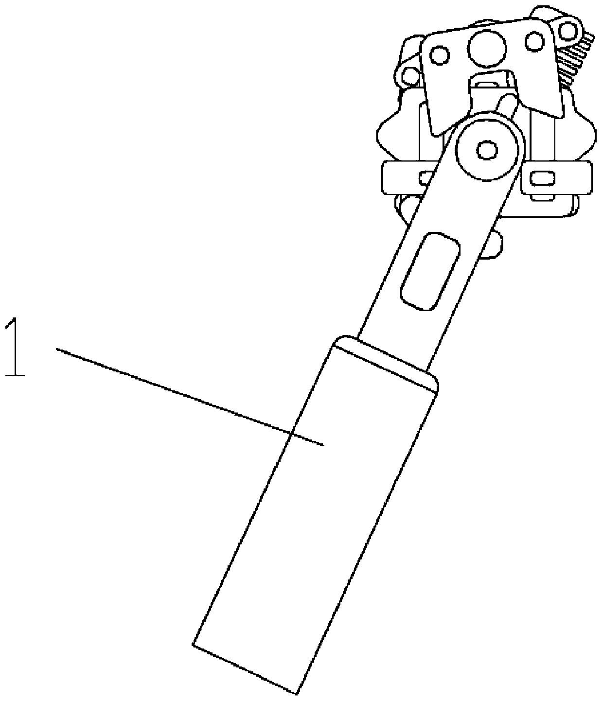 Electric toothbrush with three-sided bristles