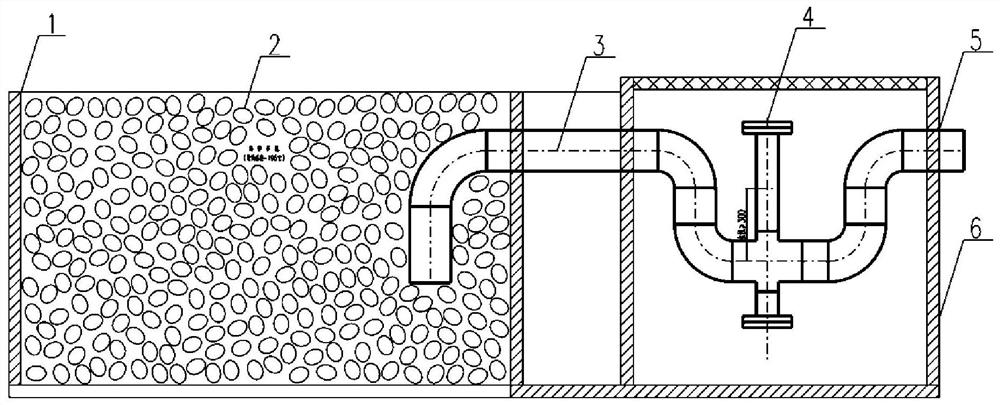 Safety device for air separation low-temperature liquid discharging system