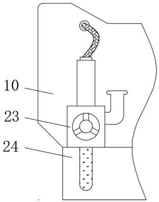 Energy-saving intelligent garbage can cleaning equipment