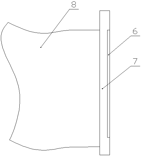 Storage container for environmental design that prevents deformation of the folded edges of drawings