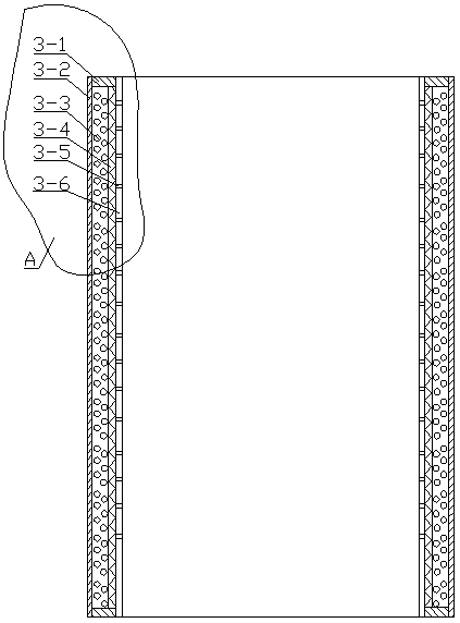 Storage container for environmental design that prevents deformation of the folded edges of drawings