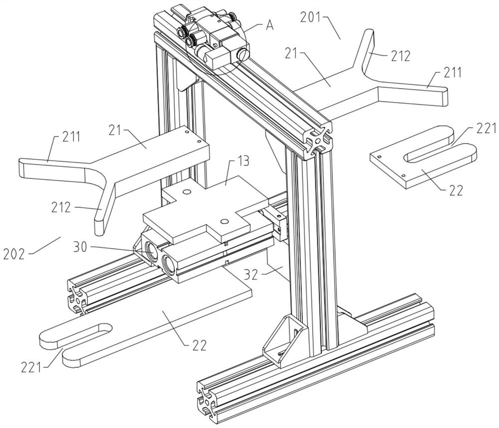 Cross-flow fan blade drop test tool