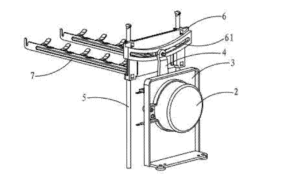 Automatic Lifting Device for Toaster Carrier