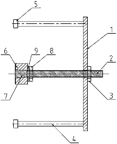 Air conditioner compressor rotor dismantling tool