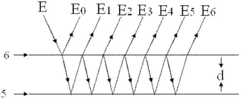Device and method for measuring magnetoconstriction coefficient by using Doppler polarizer through sinusoidal modulation multi-beam laser heterodyne method
