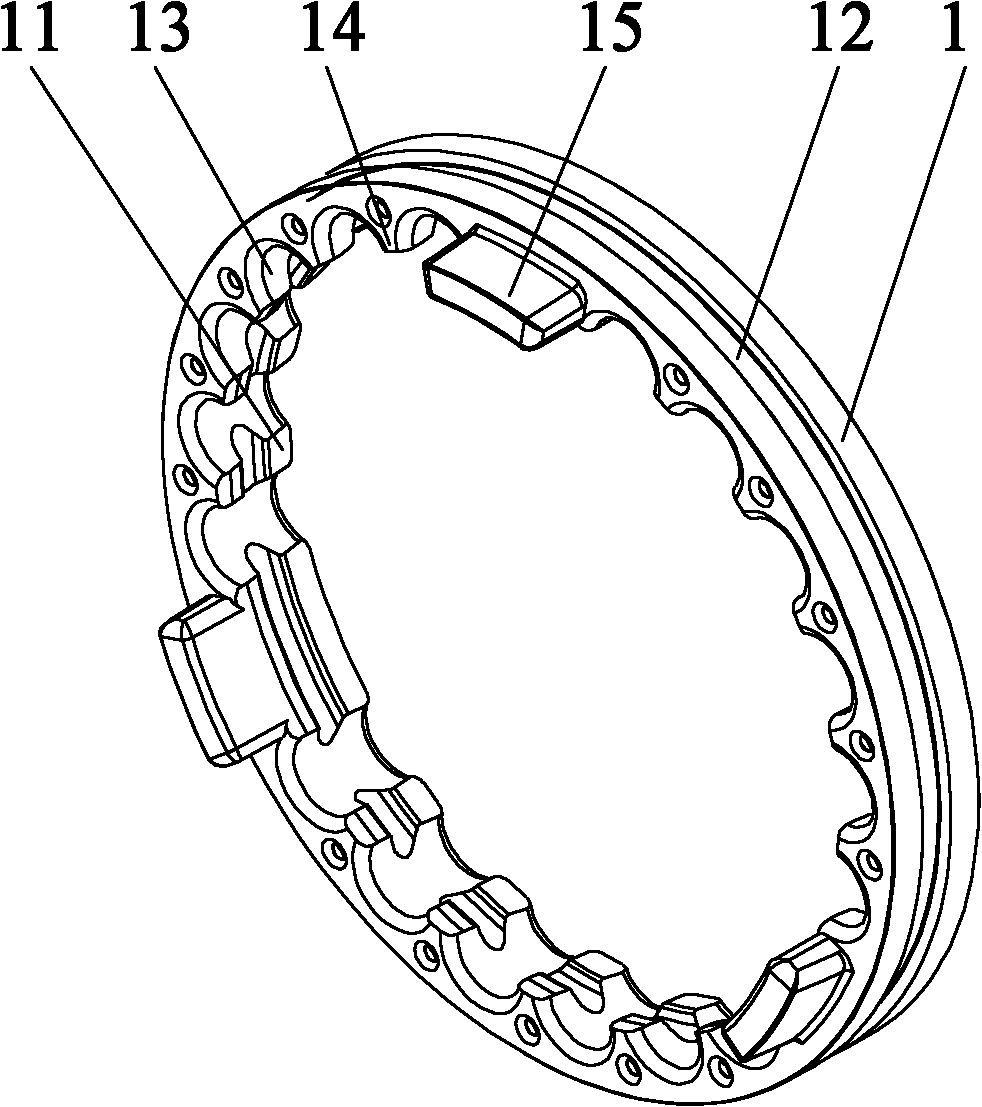 An inner support body of a safety tire