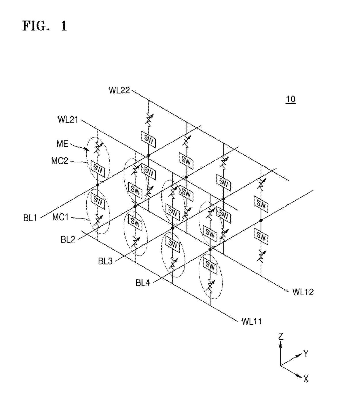 Memory devices and methods of manufacturing the same
