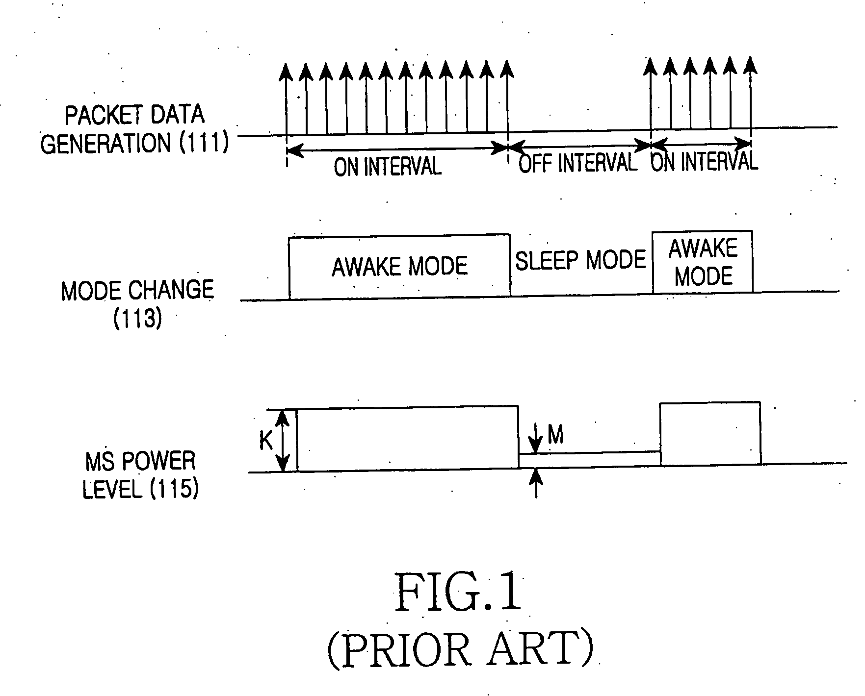 System and method for supporting sleep mode operation in a wireless communication system