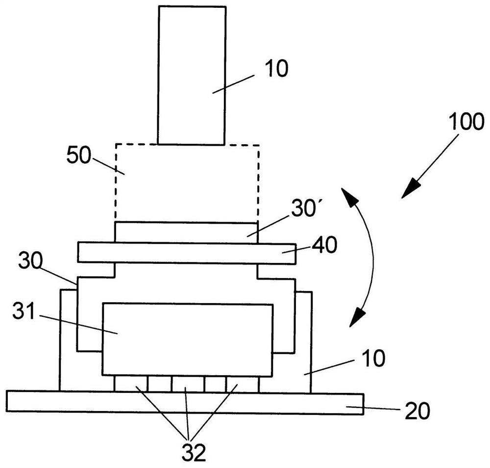 Device and method for grinding and / or polishing planar surfaces of workpieces
