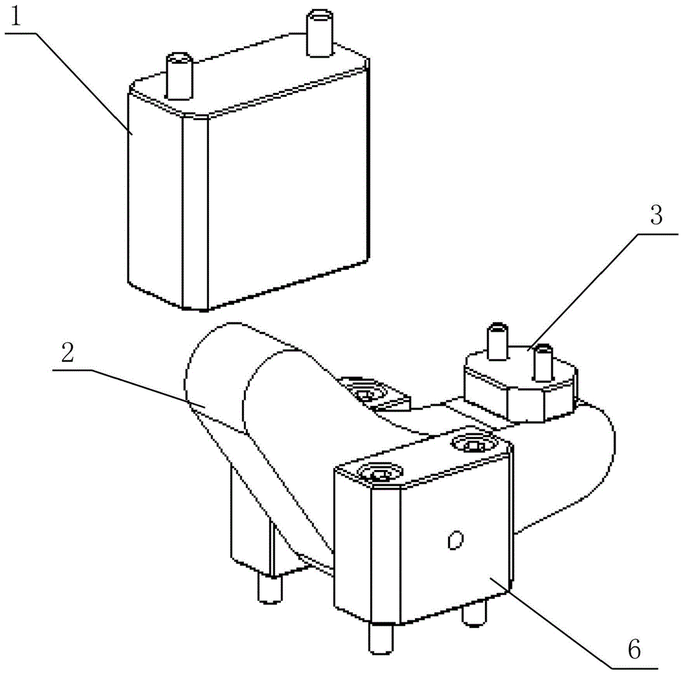 Secondary ejecting mechanism and laminated injection die adopting same