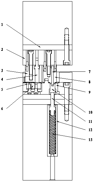 A production process and special equipment for a reinforced pull ring