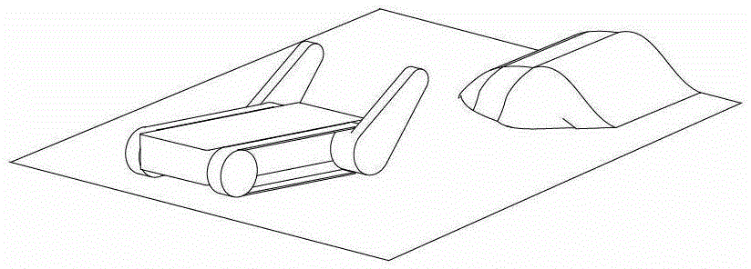 Force-sensing small robot system based on current intensity detection and teleoperation method thereof