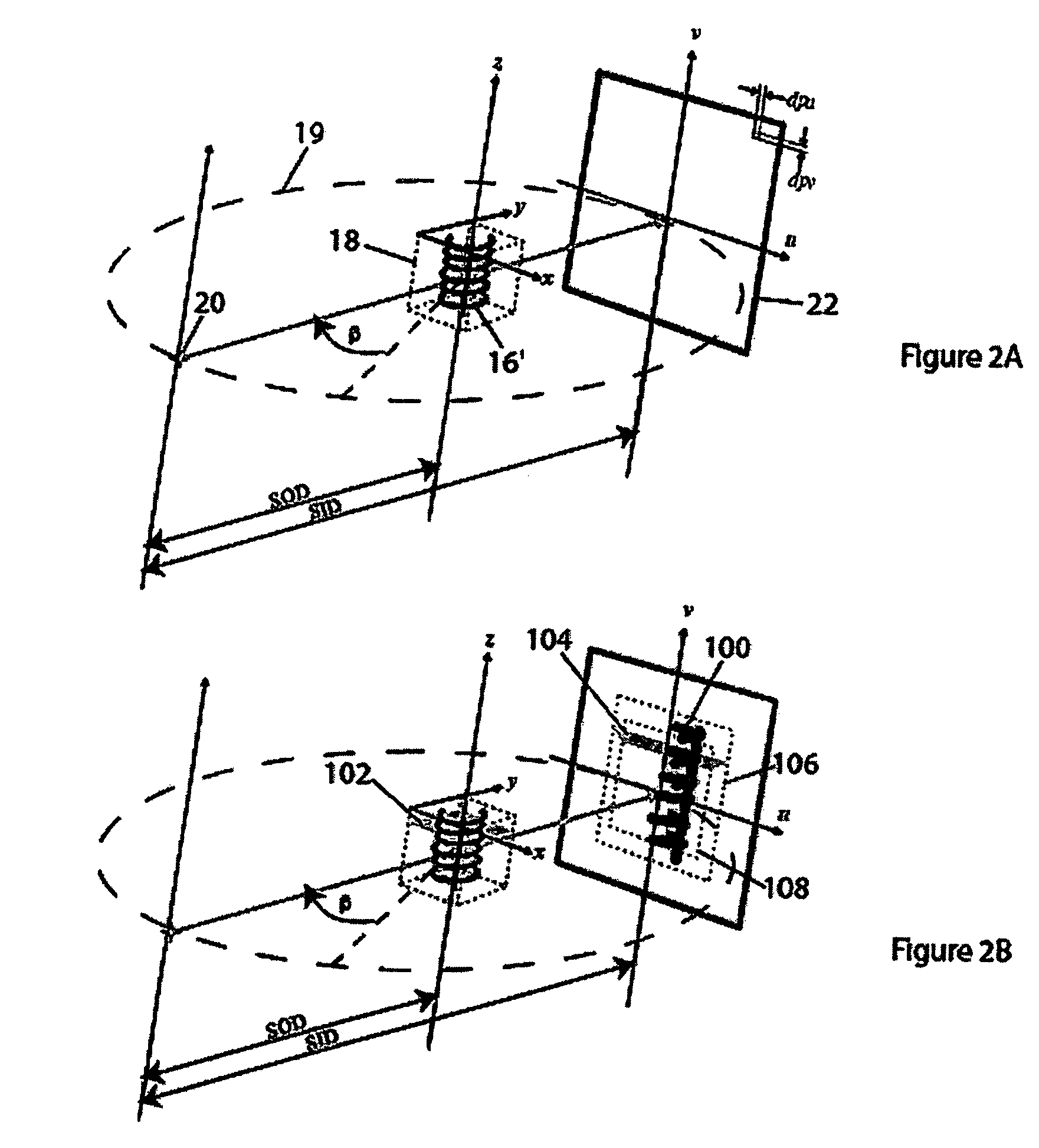 Method and apparatus for reconstruction of 3D image volumes from projection images