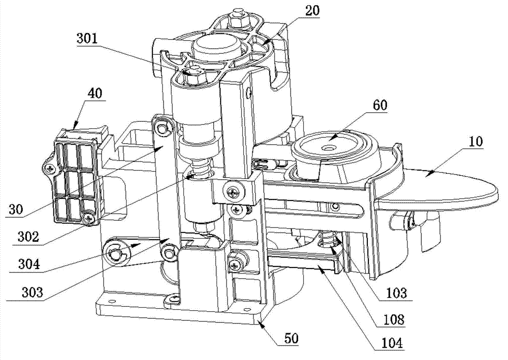 A vertical capsule brewing device for a coffee machine